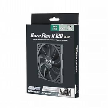 Amazon | サイズ オリジナル設計 12cm角 薄型ファン KAZE FLEX